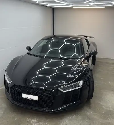 Audi R8 5.2 FSI V10 plus Quattro — Supercar allemande, 610 ch purs — arrière