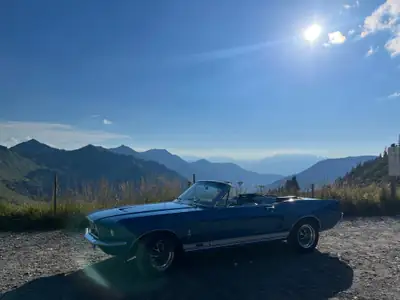 Ford Mustang GT 390 V8 S-Code 1967 — Cabriolet Muscle Car légendaire, rare et homologué — fianco