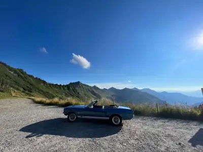 Ford Mustang GT 390 V8 S-Code 1967 — Cabriolet Muscle Car légendaire, rare et homologué — vista posteriore