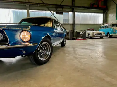 Ford Mustang GT 390 V8 S-Code 1967 — Cabriolet Muscle Car légendaire, rare et homologué — dettaglio