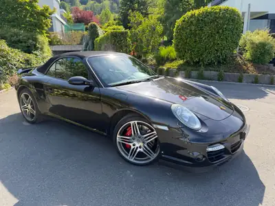 Porsche 911 Turbo Cabrio 2008 — Roadster légendaire, 480 ch purs — intérieur