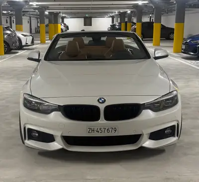 BMW 440i xDrive Cabriolet — Cabriolet sportif 326 ch, historique sans sinistre — vista posteriore