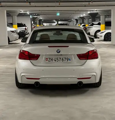 BMW 440i xDrive Cabriolet — Cabriolet sportif 326 ch, historique sans sinistre — fianco