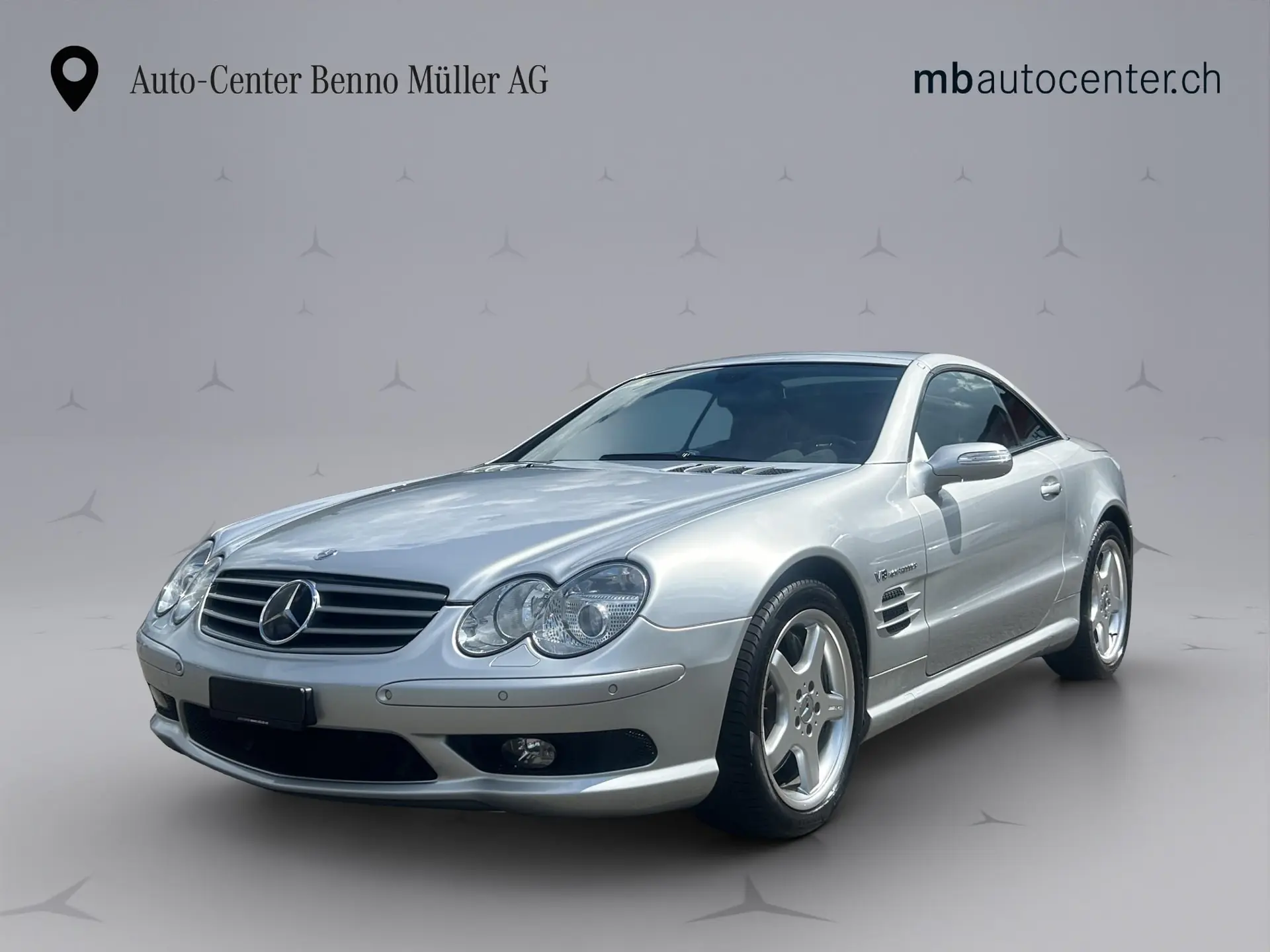 Mercedes-Benz SL 55 AMG — Cabriolet V8 légendaire, 500 ch de pure performance