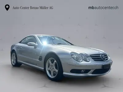 Mercedes-Benz SL 55 AMG — Cabriolet V8 légendaire, 500 ch de pure performance — Miniature 7