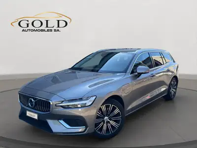 Volvo V60 T6 eAWD Twin Engine — Hybride rechargeable performant, 61 900 km — vue extérieure
