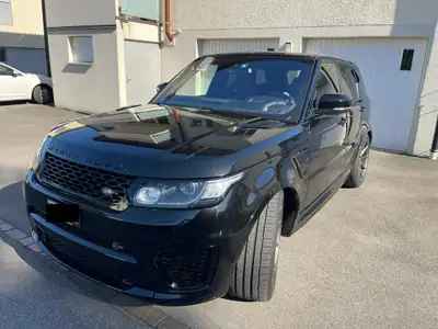 Land Rover Range Rover Sport 5.0 V8 SC SVR — Performance britannique, 150'000 km — Außenansicht