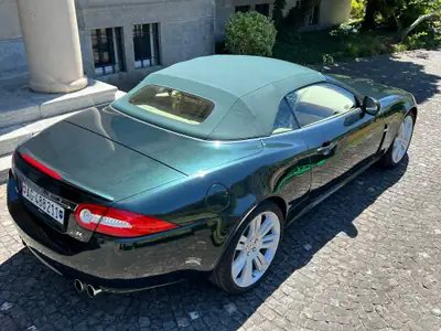 Jaguar XK XKR 2011 — Cabriolet sportif 510 ch, faible kilométrage — côté