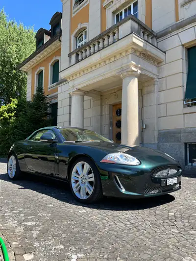Jaguar XK XKR 2011 — Cabriolet sportif 510 ch, faible kilométrage — vue extérieure
