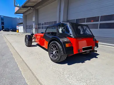 Caterham Seven 175 CSR — Le roadster brit mythique, 34'000 km seulement — Heckansicht