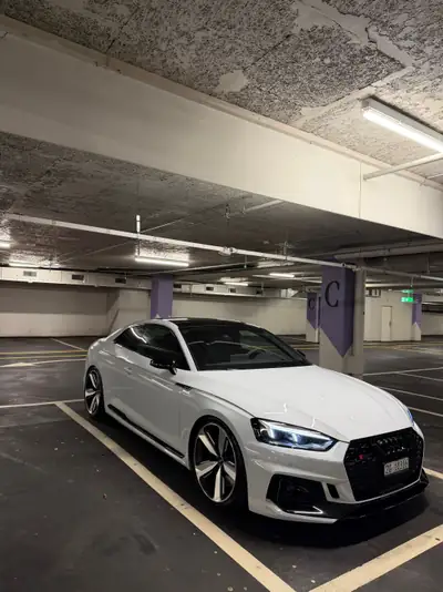 Audi RS5 Coupé 2.9 V6 TFSI — 450 ch, design blanc pur, seulement 79 800 km — detail