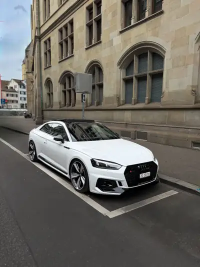Audi RS5 Coupé 2.9 V6 TFSI — 450 ch, design blanc pur, seulement 79 800 km — Thumbnail 9