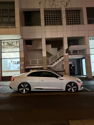 Audi RS5 Coupé 2.9 V6 TFSI — 450 ch, design blanc pur, seulement 79 800 km — Thumbnail 10