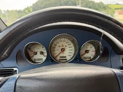 Mercedes-Benz SLK 230 Kompressor — Cabriolet sportif 1998, motorisation compressée 193 ch — Thumbnail 16