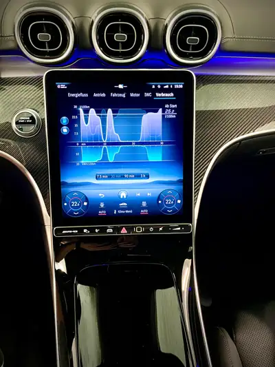 Mercedes-Benz C 63 AMG S E Performance — Berline sportive hybride rechargeable, 680 ch, très faible kilométrage — Miniatur 10