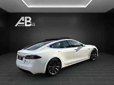 Tesla Model S 90 D 4x4 — 525 ch, Supercharging gratuit à vie, première main — cruscotto