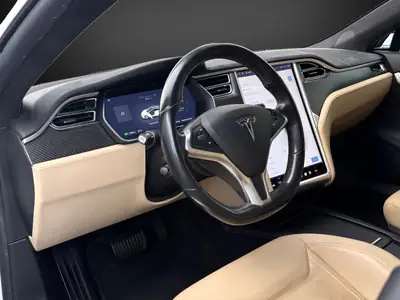 Tesla Model S 90 D 4x4 — 525 ch, Supercharging gratuit à vie, première main — Miniatura 8