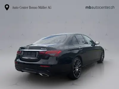 Mercedes-Benz E 220 d AMG Line 4matic — Berline premium diesel hybride, 81000 km — tableau de bord