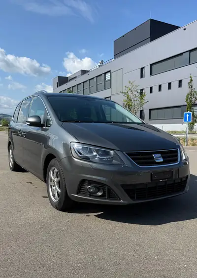 SEAT Alhambra 2016 — Monospace 7 places robuste, diesel frugal et première main — Heckansicht