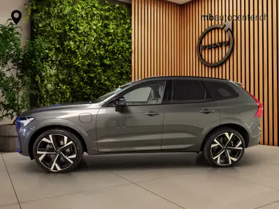 Volvo XC60 2.0 T8 TE Ultra Dark eAWD — Hybride rechargeable premium, 20 km seulement — côté