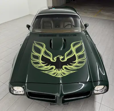 Pontiac Firebird Trans Am 455 — Légende américaine 1973, moteur V8 mythique — tableau de bord
