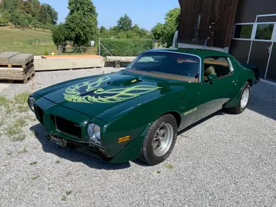 Pontiac Firebird Trans Am 455 — Légende américaine 1973, moteur V8 mythique — Miniature 7