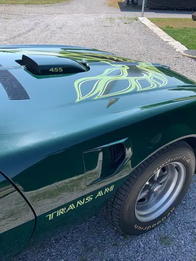 Pontiac Firebird Trans Am 455 — Légende américaine 1973, moteur V8 mythique — Miniature 9