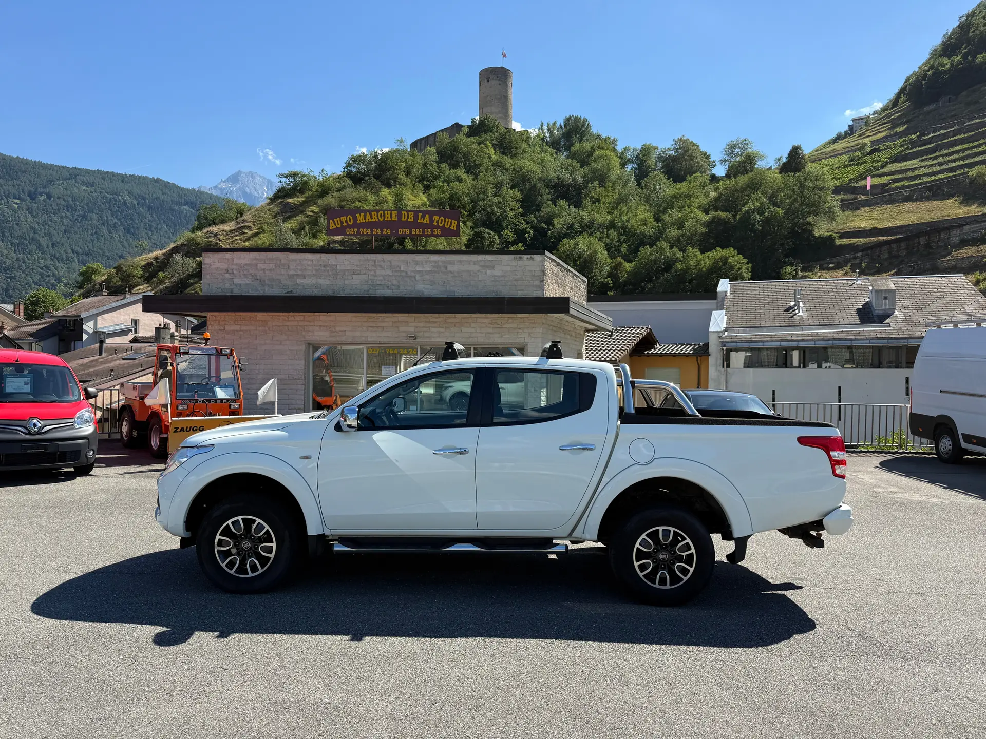 Fiat Fullback LX 2.4 MJ — Pickup 4WD robuste, 83'000 km, sans sinistre