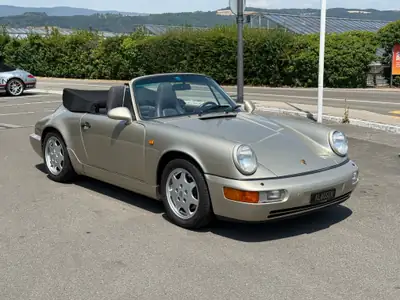 Porsche 911 3.6 Carrera 4 Cabriolet — Roadster mythique des années 90, propulsion intégrale — intérieur