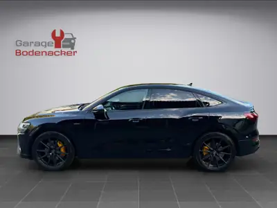 Audi e-tron 55 Sportback S Line — SUV électrique premium, 408 ch, design black intégral — intérieur