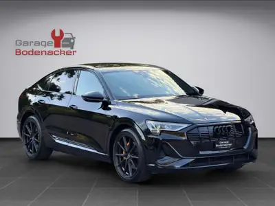 Audi e-tron 55 Sportback S Line — SUV électrique premium, 408 ch, design black intégral — Miniature 8