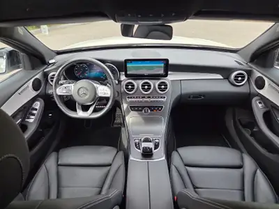 Mercedes-Benz C 180 AMG Line — Break élégant, motorisation efficace, 58 000 km seulement — Seitenansicht