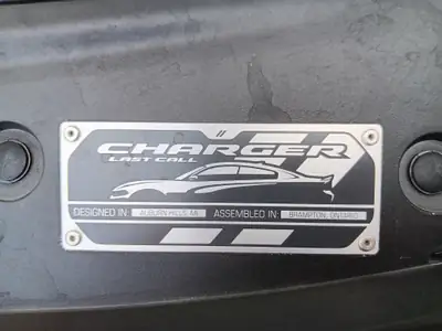 Dodge Charger 392 WB Scatpack Swinger — Muscle car américain, 492 ch, édition limitée 1/1000 — cruscotto