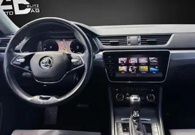 Skoda Superb Combi 2.0 TDi 150 PS — Break spacieux, diesel économique, fraîchement révisé — Miniature 11