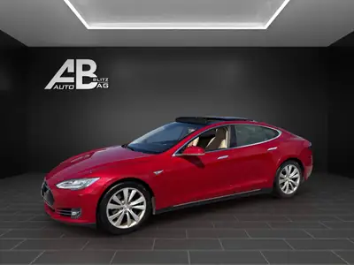 Tesla Model S 85 D — Berline électrique haute performance 772 ch, full options — côté