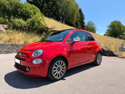 Fiat 500 1.0 Hybrid Dolcevita — Citadine urbaine hybride, 47'000 km seulement — Außenansicht
