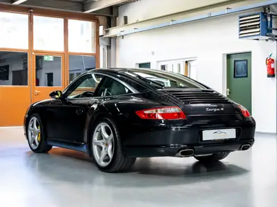 Porsche 911 Targa 4 2007 — Cabriolet légendaire, 38'000 km seulement, freins céramique PCCB — Miniatur 8