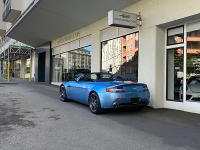 Aston Martin V8 Vantage 4.3 — Cabriolet brit sportif, 385 ch et seulement 51'000 km — intérieur