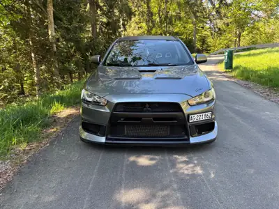 Mitsubishi Lancer 2.0 T MIVEC EVO Final Edition — Berline sportive affûtée, 295 ch et transmission manuelle — Miniatur 7