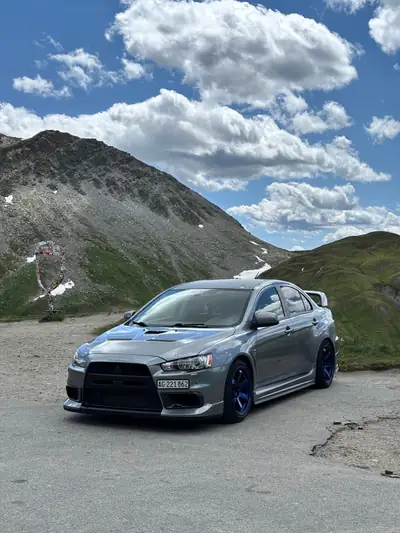 Mitsubishi Lancer 2.0 T MIVEC EVO Final Edition — Berline sportive affûtée, 295 ch et transmission manuelle — Miniatur 10