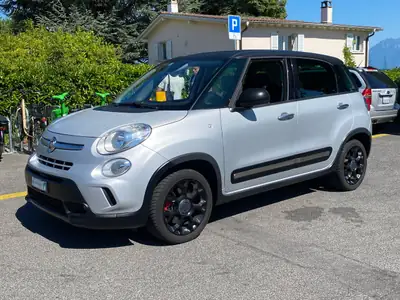 Fiat 500L 1.4 TB Lounge — Monospace polyvalent, faible kilométrage, sans sinistre — Seitenansicht