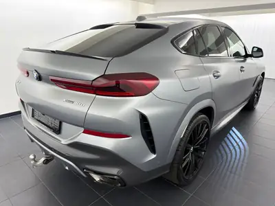 BMW X6 xDrive 40d M Sport Pro — SUV coupé premium 340 ch, première main, 6100 km — Heckansicht