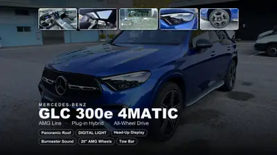 Mercedes-Benz GLC 300 e AMG Line 4matic — Hybride rechargeable, 20 800 km, performances de sportive — Miniatura 19