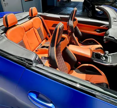 BMW M4 Competition xDrive Cabriolet — 510 ch, performance et légèreté — Miniatura 13