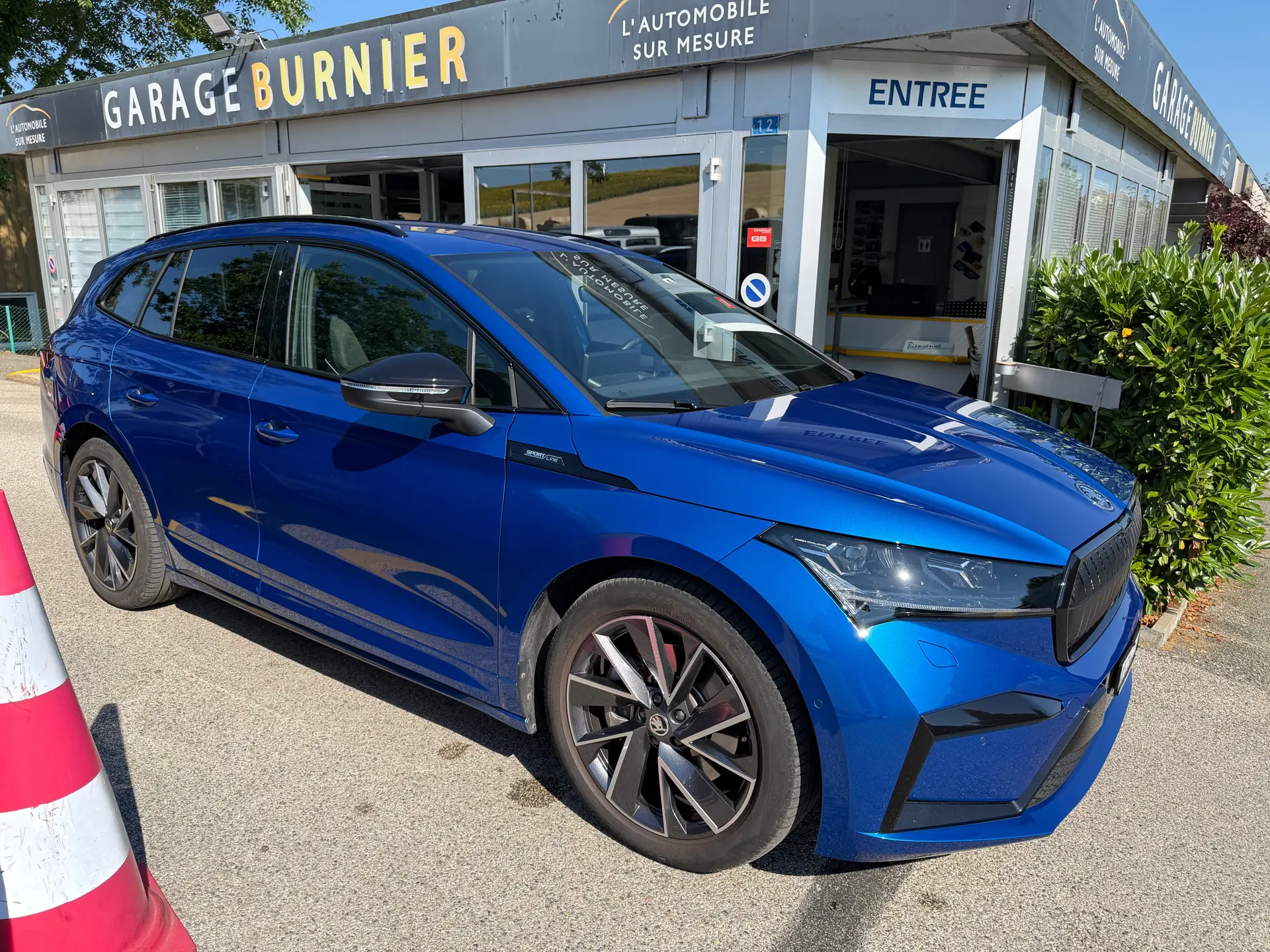 Skoda Enyaq iV 80x SportLine — SUV électrique performant, 56'300 km, transmission intégrale