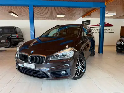 BMW 220 Gran Tourer xDrive — Monospace 7 places, diesel économique et sécurisé — Heckansicht