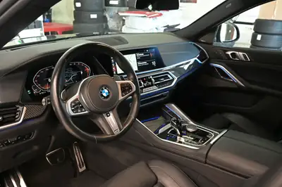 BMW X6 xDrive 48V 40i M Sport — Coupé SUV sportif, hybride rechargeable, équipements premium — Miniatur 12