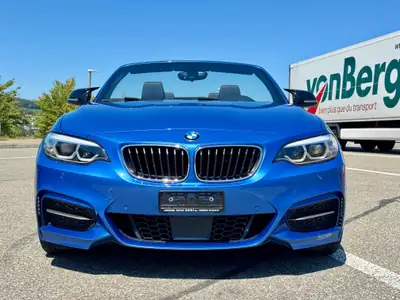 BMW M240i xDrive Cabriolet — Élégance décapotable 340 ch, boîte automatique — side view