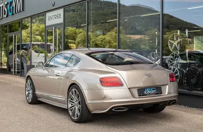 Bentley Continental GT Speed 6.0 — Coupé Grand Tourisme d'exception, 67'700 km seulement — Innenraum
