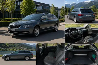 Škoda Superb 2.0 TDI 170 4x4 — Break élégant, transmission DSG et traction intégrale — vista esterna